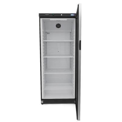 Maxima Lednice - 600 l - černá - se skleněnými dveřmi |  09405032
